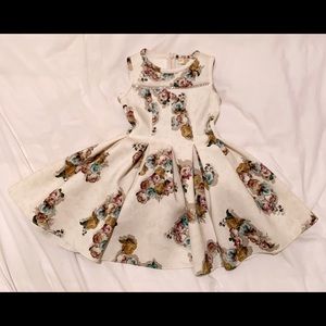 MONNALISA little girls dress NEVER WORN (no tag)
